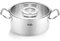Fissler Original-Profi Collection/Braten-Topf (Ø 24 cm, 4,6 Liter) Edelstahl-Kochtopf, Bräter mit Glas-Deckel - Induktion