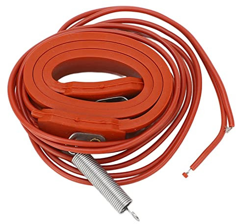 Pipe Heating Cable, AC 28W, Pipe Protection, 15mm Width 450mm Length, Pipe Heat Tape, Hose Heat Tape