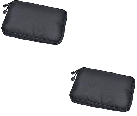 jojofuny 2 Piezas 2 Bolsa De Almacenamiento De Viaje Caja De Electrónica Portátil Organizador De Viaje Electronico Gadget Cable Viajar Caja De Auriculares Producto Electrónico