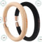 2 Sticks Mosquito Repellent Bracelet 6 Refills Included,Mosquito Repellent Bracelet Deet-Free Silicone Bands for Adults Effectively Prevents Mosquitoes and Pests from Approaching (Black+Pink)