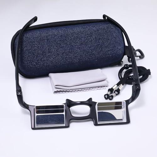 reiliva Sicherungsbrille für Klettern, 90 Grad nach Oben gerichtete Prismenbrille für Outdoor-Klettern, leichtes Klettern, Sicherungsbrille verhindert Ermüdung des Nackens für Kletterer