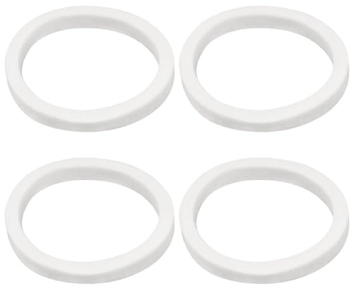 Create idea 4pcs Bicycle Front Fork Sponge Ring Oil Seal Sponge Foam Ring Foam Absorption Seal Ring Suitable for Mountain Bike Front Fork Accessories 38mm