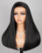 MEGALOOK Salon-Quality Ready to Go Glueless Wigs Human Hair Echthaar Perücke 220% Density 5x6 Pre Cut Lace Frontal Wig for Black Women Silky Straight Wig Real Pre Plucked Bleached Tiny Knots 20 Inch