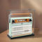 Acrylic Display Clear Collector's Box, Compatible with Lego 10334 Vintage Radio Building Block Model Dust Storage Box Display Box (Box Only) (Transparent)
