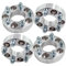 Spurverbreiterung 4x Rad Spacer Hub Centric M20x 1,27 1/2 35mm Für Ford Für RANGER Für MUSTANG Für EXPLORER Distanzscheiben