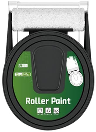 Roller Brush, Wall Repair Rolling Brush, Wall Spackle Roller Small Roller, Wall Patching Brush Wall Repair Paste, Wall Paint Roller Spackle Wall Repair, White Latex Paint