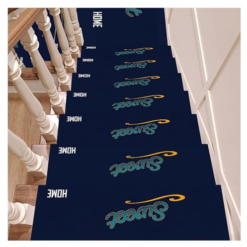 ERVDKXCOI Tair Pads,Treppe Teppich Anti-Rutsch Selbstklebend 10er-Pack rutschfeste Treppenteppiche, Stufenmatten aus Kunstleder, rechteckige Matte(50 * 80cm)