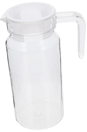 Cabilock Trinklernflasche Transparente Getränkekanne Aus Hochwertigem Vielseitige Servierflasche Für Wasser Äfte Und Erfrischungsgetränke Ideal Für Zuhause Und Unterwegs Wasserflasche