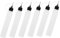 Tofficu Glue Applicators 6pcs Fine Tip Squeeze Bottles Paint Bottle Caps Forprecision Glue Dispenser Kit