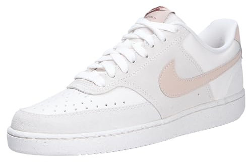 NIKE Damen W Court Vision LO Sneaker, Phantom Fossil Stone Light Bone, 38 EU