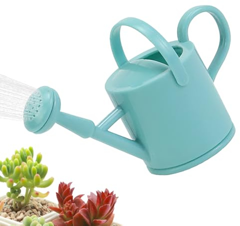 Annaffiatoio Bambini, Irrigazione per Piante da Giardino Annaffiatoio Piccola, Giocattolo da Bagno, Attrezzo Giardinaggio con Impugnatura Comfort