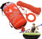 Renopfect Bolsa de rescate de agua, cuerda de rescate con bolsa Oxford de secado rápido, equipo de seguridad reflectante para kayak, rafting, barcos, inundaciones, mar, piscina, 21 metros, ver