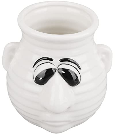 ZAWELIYO Egg Separator Funny Snot Nose Easy Operation Durable Ceramic for Kitchen Family Cooks