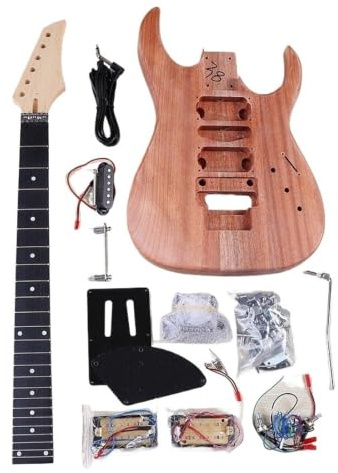 Fy Maple Wood Ogu Wood Korpus und Hals for E-Gitarre, halbfertiger Montage- und Modifikationssatz, inklusive Gitarrenzubehör