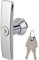 Grappin Annat Poignée à condamnation F751 - Poignée de porte de sécurité Rectangulaire Argenté Nickel Acier allié 100%