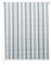 Rollo HWC-D52, Fensterrollo Seitenzugrollo Jalousie, 100x160cm Sonnenschutz Verdunkelung Blickdicht - grau/weiß
