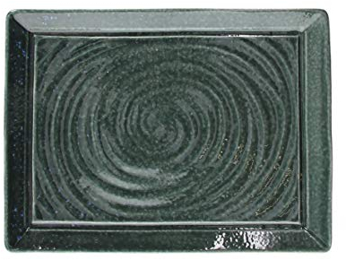 Tognana Piatto da bistecca Organica, verde, 13 25,4 cm, 1 pezzo, pollice
