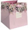 Glick Luxury Floral Gift Bag for Plants, Larger Design to Fit Plants in, 180w x 200h x 180d mm, Lilac