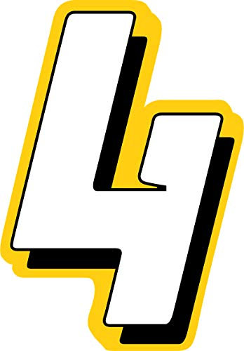 Sticker Aufkleber Nummer Gara Rally Motocross Höhe 15 cm