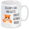 Herzbotschaft Tasse mit Motiv - Ich kam, SAH und Hatte direkt keinen Bock!