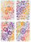 FINGERINSPIRE 4 Stück Folklore-Blumenschablonen 29,7x21cm Flourish-Schablonen zum Malen Blumenschablonen zum Malen auf Holz und Leinwand Wiederverwendbare DIY-Kunst- und Bastel-Pflanzenschablonen