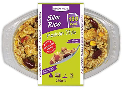 Eat Water Slim Chilled Meals (Mexican Rice, Pack of 4)