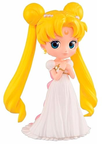 Banpresto Sailor Moon Eternal Q Posket Prinzessin Gelassenheit, normale PVC-Figur, 14 cm