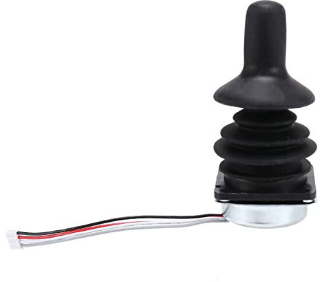 Daroplo Universeller elektrischer Rollstuhl-Wippe, Joystick, 360 Grad drehbar, intelligenter Joystick