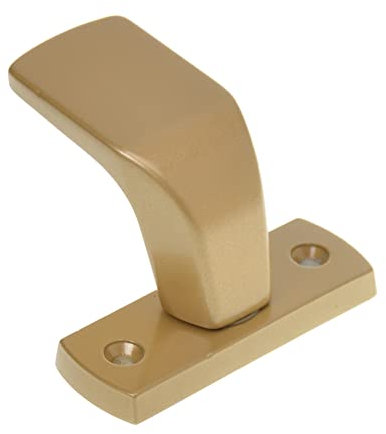 Aqbau® Türknopf f.Rahmentüren feststehend | Knopfdrücker | Türknauf DI (Gold)