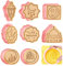 8PCS Ausstecher Christen Fisch Keksausstecher,Eucharistie Ausstecher kreuzförmige Keksform Set,Plätzchenformen Taube,Ausstechform Kreuz,Ausstecher für Kommunion Konfirmation Taufe,Kuchendekoration