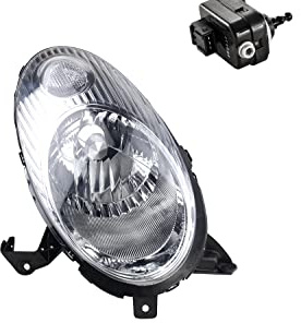 Johns, Scheinwerfer passend für Nissan Micra K12 01/2003-04/05 H4 Rechts m. Stellmotor