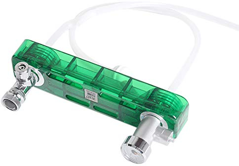 TopHomer CO2-Generator-System, D501 gepflanztes Aquarium, sicheres Ventil, CO2-Diffusor für Aquarien, DIY – Grün
