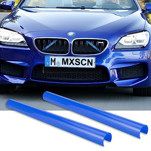 Frontgrill Einsatz, Frontgrill Streifen Kühlergrill Einsatz Zierleiste für BMW, F30 F31 F32 F33 F34 F35 F36 G29 F20 F21 F22 F23 F24 F44 F40, Sport Style（2 Stück）