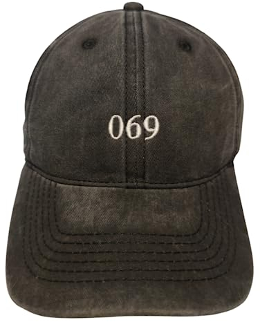 Frankfurt Cap 069 Mütze Kappe FFM Merch Geschenk Bahnhofsviertel Adler Herren