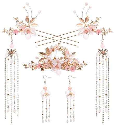 Épingle à cheveux chinoise glape de cheveux chinois bâtons hanfu longs coiffes coiffure hair épingles de cheveux traditionnels classiques à la main bijoux accessoires