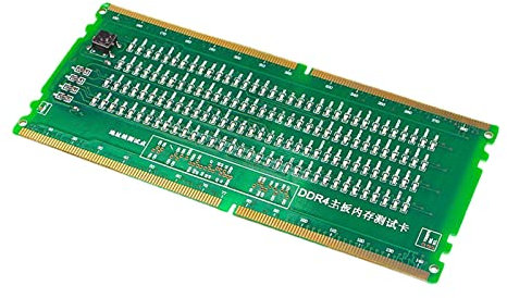 DDR4 Desktop Memory Tester PC Computer Motherboard DDR4 Diagnostic Analyzer Post Tester Card Solution PC Memory Testing Equipment DDR4 Memory Check Device Desktop Test Kit LED Memory Test Test