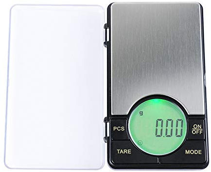 Elektronische Waage, tragbare Mini-Taschen-Schmuckwaage, präzise 0,01 g, digitale Waage, Küchenwaage für Diamant-Gold-Laborwaage (100 g/0,01 g)