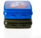 Generisch TW Sandwichbox Dinos Grün + Blau Schneemann Olaf Brotdose Dose Pausenbox Sandwich Box (inkl. 1x Schlüsselanhänger)