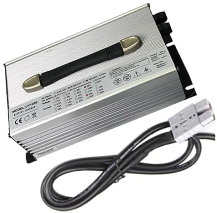 Lzyjck Chargeur De Batterie, Chargeur De Batterie Au Plomb 12V/24V/36V/48V/60V/72V, Chargeur De Véhicule Électrique,pour Voiturette De Golf, Camion, Chariot Élévateur Électrique,24v 40a