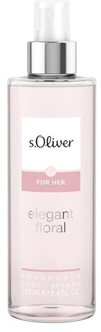 s.Oliver® FOR HER | Body Splash - strahlend - elegant - feminin - für unvergessliche Momente | 250ml Body Splash