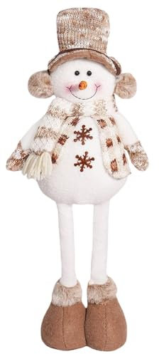 Generisch Weihnachtsdekorationen Figur, Weihnachtsdeko, PlüSch Figuren Weihnachts Figuren Weihnachten Deko, Teleskop Sammelfiguren Für Parties Weihnachtsdekoration