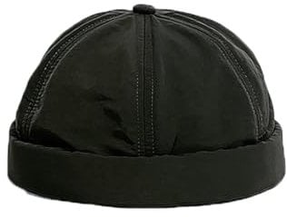 YAMEE Docker Cap Herren Leicht Schnelltrocknend,Docker-Mütze Herren Wasserdicht,Beanie Herren Weich,Matrosenmütze Unisex Atmungsaktiven,Seemannsmütze Herren Retro,Hafenmütze（Kappenumfang：56-58cm）