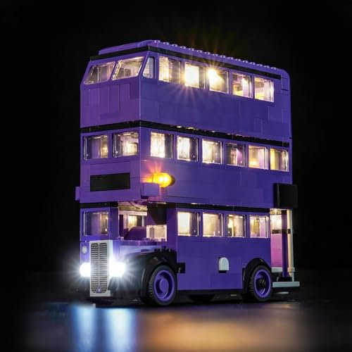Led Licht Set Kompatibel mit Lego Knight Bus Adventure 76446 (Kein Modell), Dekorationsbeleuchtungsset Compatible with Lego Knight Bus Adventure Kreative