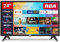 RCA Smart TV 24 Pulgadas LED HD Google Televisión con Google Assistant, Google Play Store, WiFi, Bluetooth, Chromecast Incorporado, Sintonizador Digital