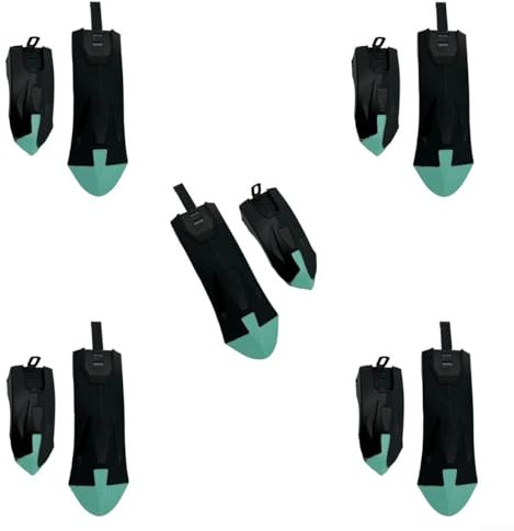 5 Paar Schutzblech-Set für Kinderfahrräder, vorne und hinten für 14/16/18 Zoll Modelle (Grün)