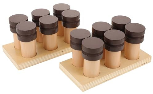 JUMPLAWN Juguetes Sensoriales Para Pequeños Tubos Olfativos Montessori Juguetes De Aprendizaje y Creatividad