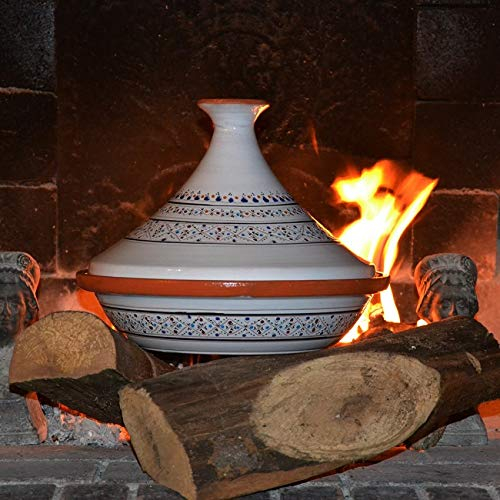 Tajine Marrakech Blanc - D 31 cm