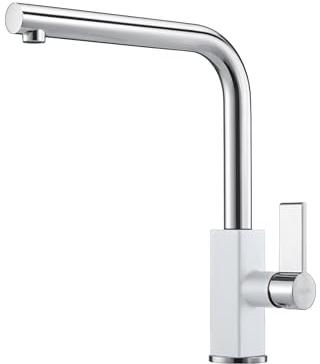 Franke 115.0392.340 rubinetto Cromo, Bianco