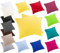 2er Pack MOON-Luxury Linon Kissenbezug 100% Baumwolle-gelb-40x40