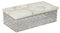 Belssia Caja, Piedra, Azul, 20x10x7 cm
